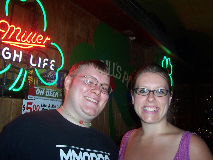 My Brother and I in 2006. Living the dream.