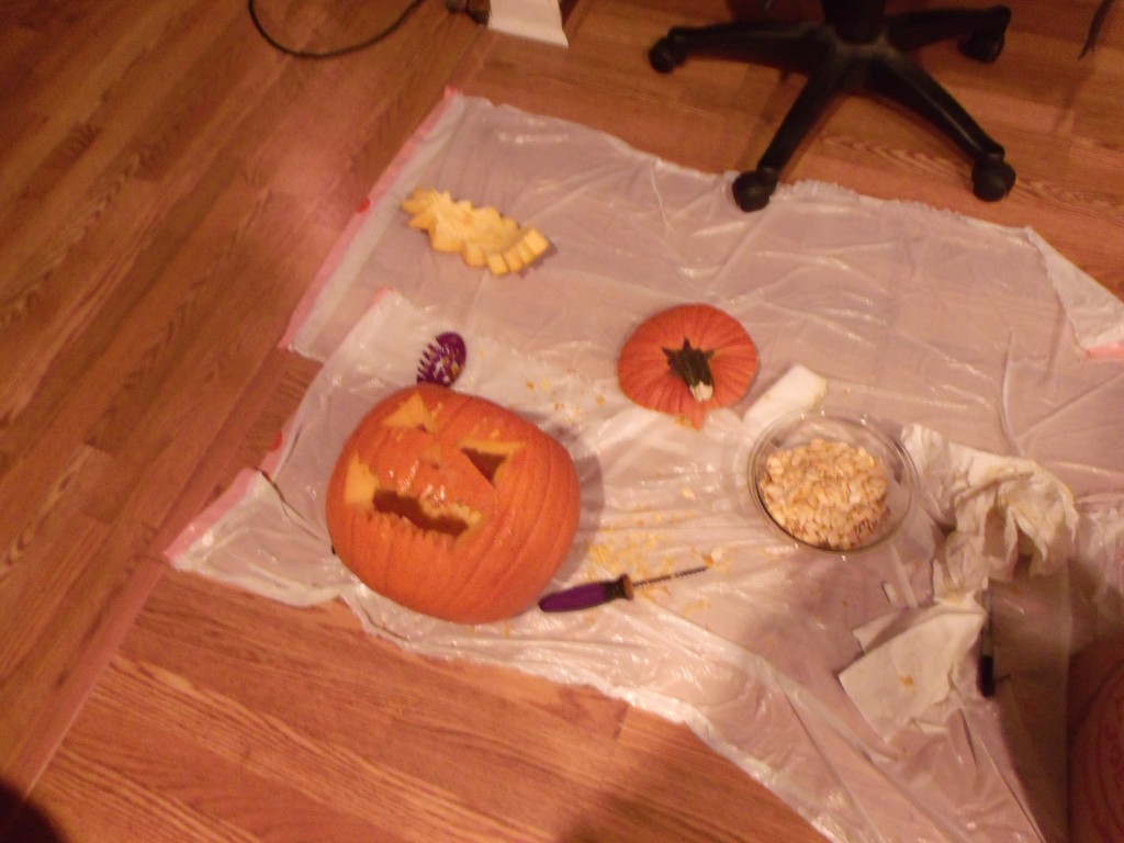 The second pumkin Carved Pumpkin 2