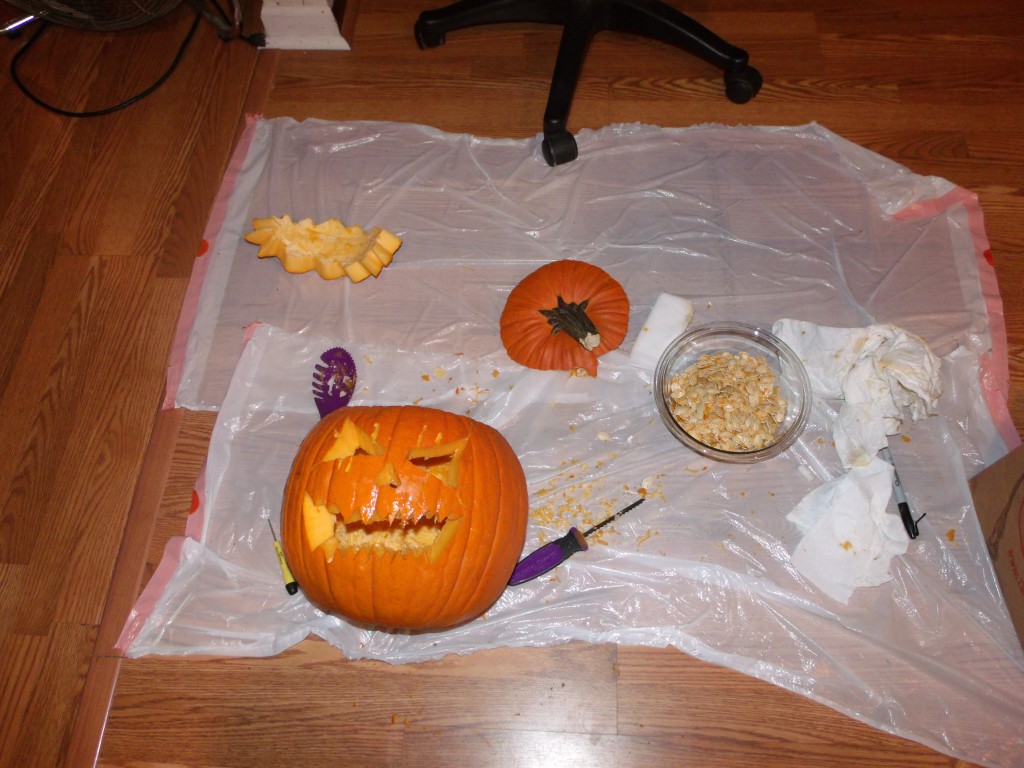 Pumpkin Carving More Pumpkin Carving