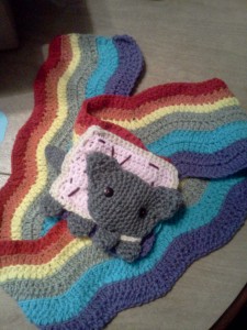 Crocheted scarf crocheted scarf