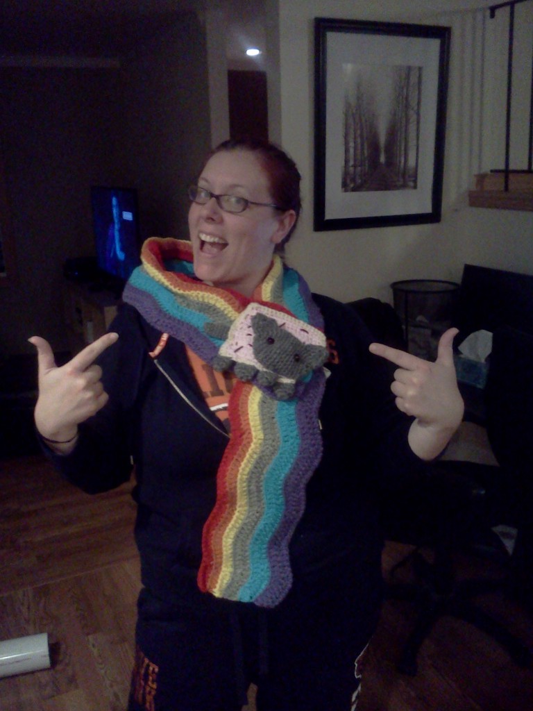 Check out my new scarf Check out my new scarf