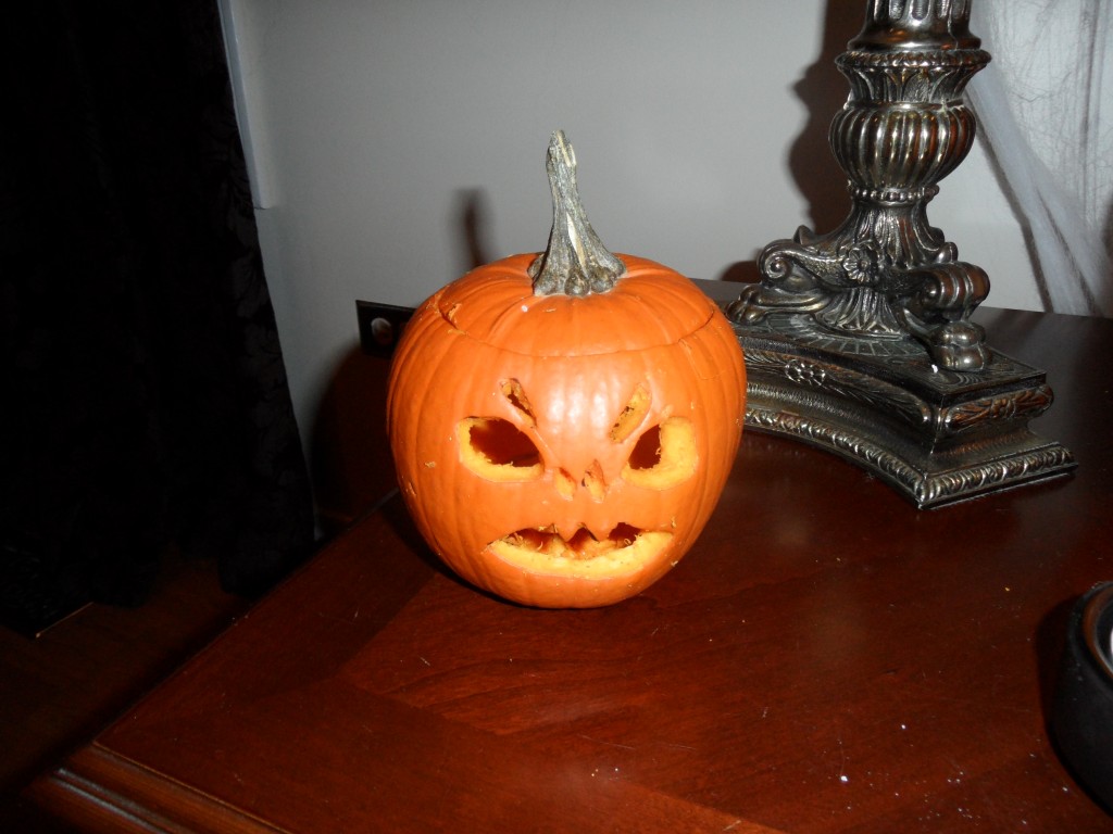 Little pie pumpkin jack o lantern