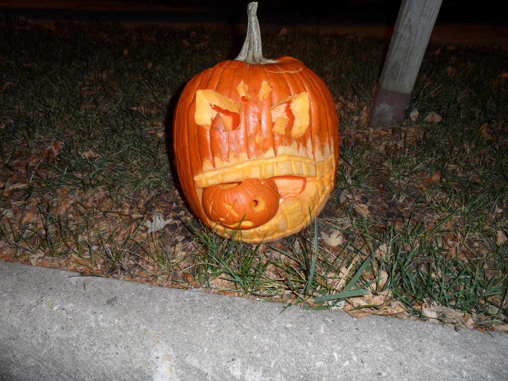 Cannibal Pumpkin-Eating Pumpkin