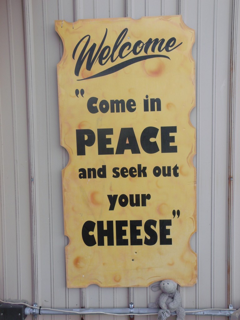 Cheese Sign