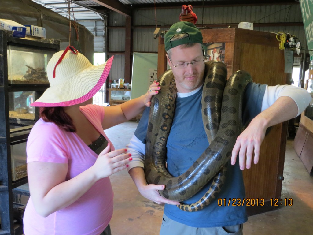 Wild animals at skunk ape research facility