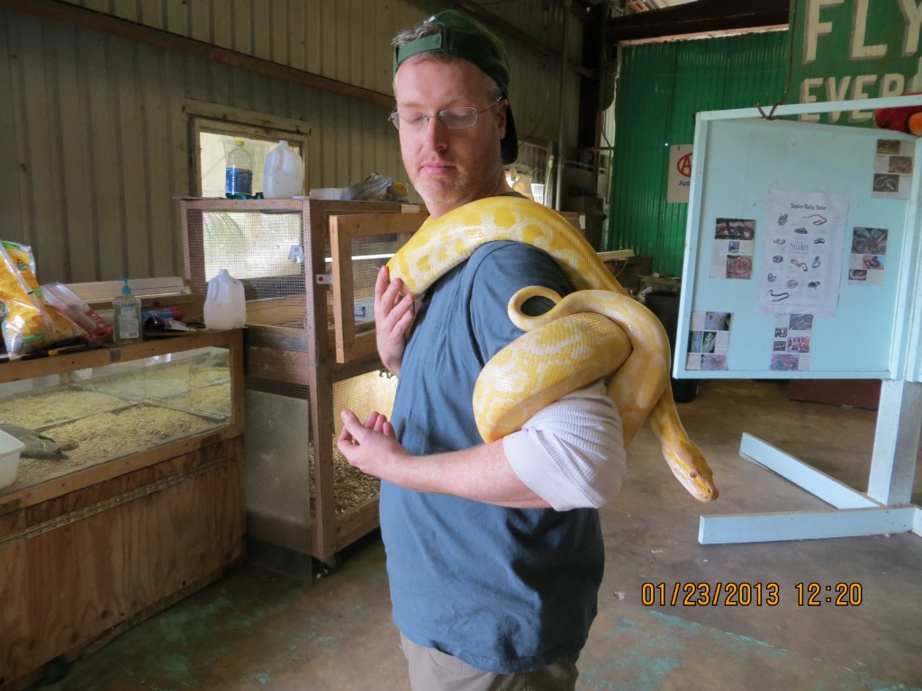 Wild animals at skunk ape research facility