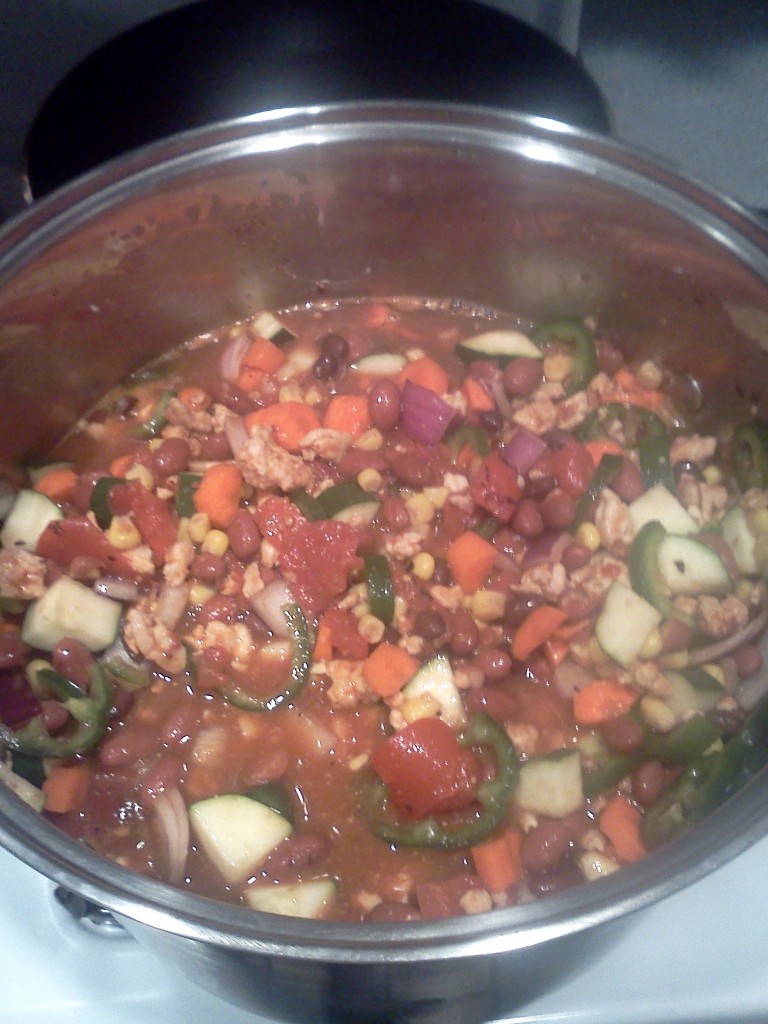 Weight Watchers 5 Points Plus Turkey Chili