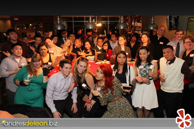 Yelp Crew at Elite Event Yelp events with elite yelpers