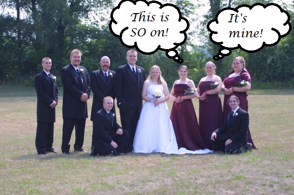 Bouquet Toss Wedding