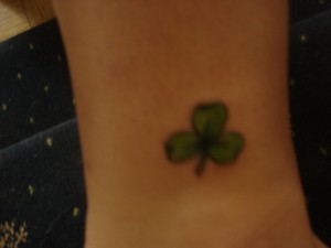 Three Leaf Clover Tattoo