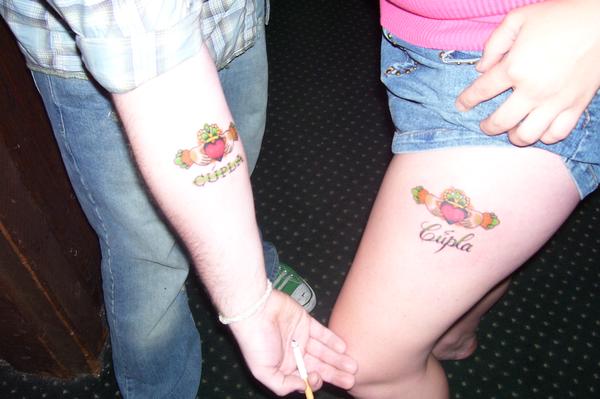 Irish Twin Tattoos