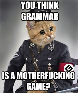 Grammar nazi