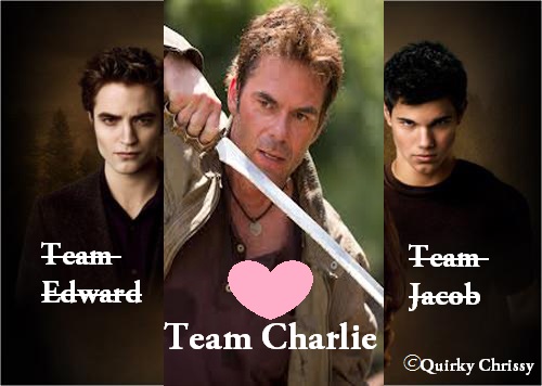 Team Edward, Team Jacob, Team Charlie Twilight