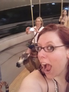 drunk ride on the carousel