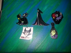 Disney Maleficent Pin Display
