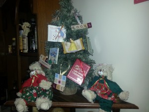 Book Christmas Tree