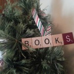 Book Scrabble Ornament