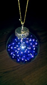 Purple Beads Ornament