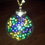 Mardi Gras Beads Ornament