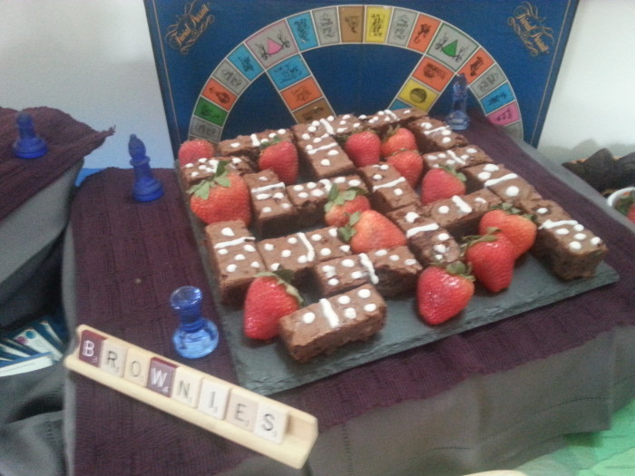 Domino Brownies