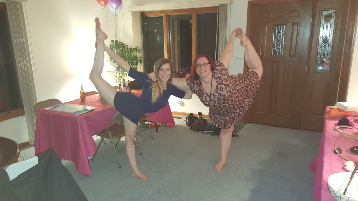 Double Dancer Pose