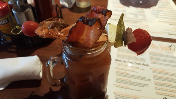 The most beautiful bloody Mary ever