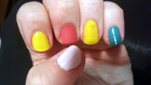 Julep nails base color for Sally Skellington Nails