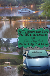 It's always hard to say goodbye to a car, but it's even harder when that car was flooded suddenly.