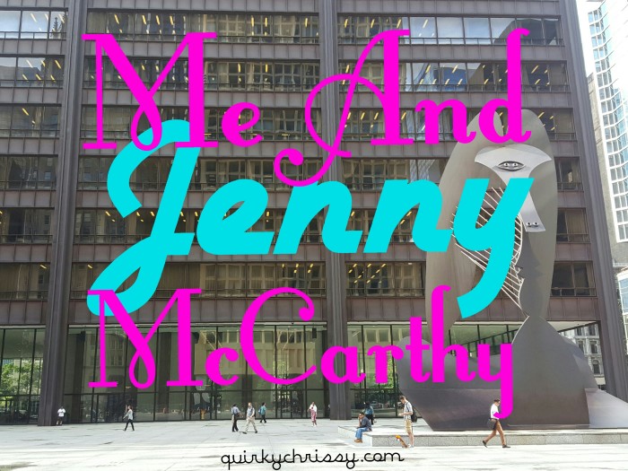 As a result of my Huffington Post essay about my first period, I'm going to be on the Jenny McCarthy radio show, Dirty, Sexy, Funny
