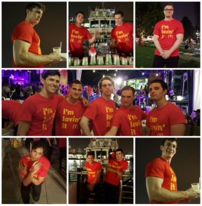 The Men of McDonald's at the BlogHer15 Closing Party really knew how to show us girls a good time.
