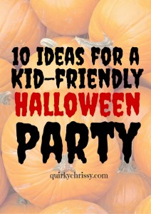 10 Ideas for a kid-friendly halloween party
