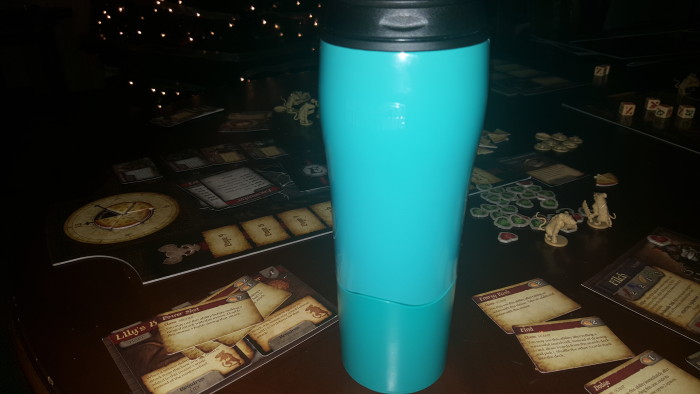 The Mighty Mug is a serious lifesaver when you spill a lot like I do.
