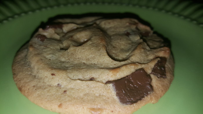 Otis Spunkmeyer cookies have the perfect cookie craters and delicious chunks of chocolate for a fresh cookie with no funky stuff.