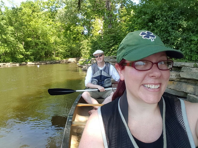 canoeing on Herrick Lake image
