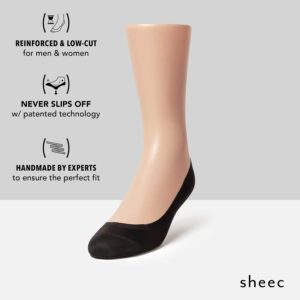 Sheec no-show socks that won't slip off