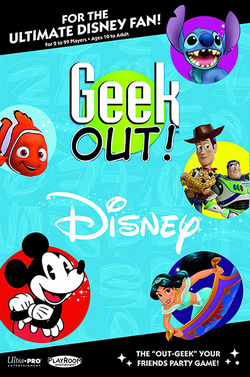 Geek Out Disney trivia game