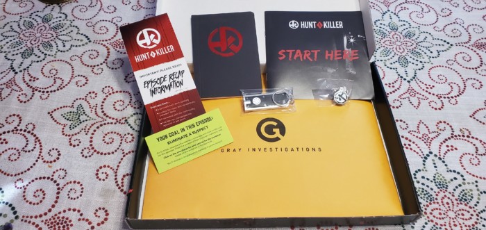 Hunt a Killer subscription box