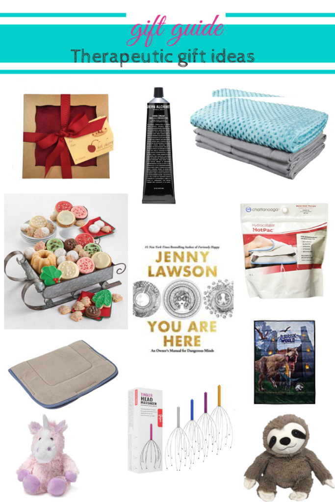 Images of gift ideas listed in the post