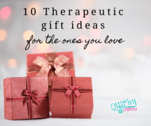 "therapeutic gift ideas for the ones you love" pink presents