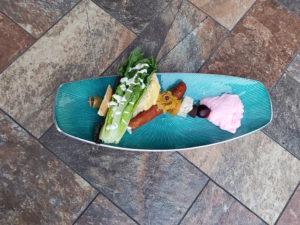 7-course meal on a stick