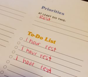 to-do lists should include rest